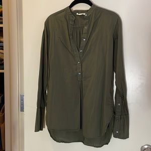 Nili Lotan Henley Button up